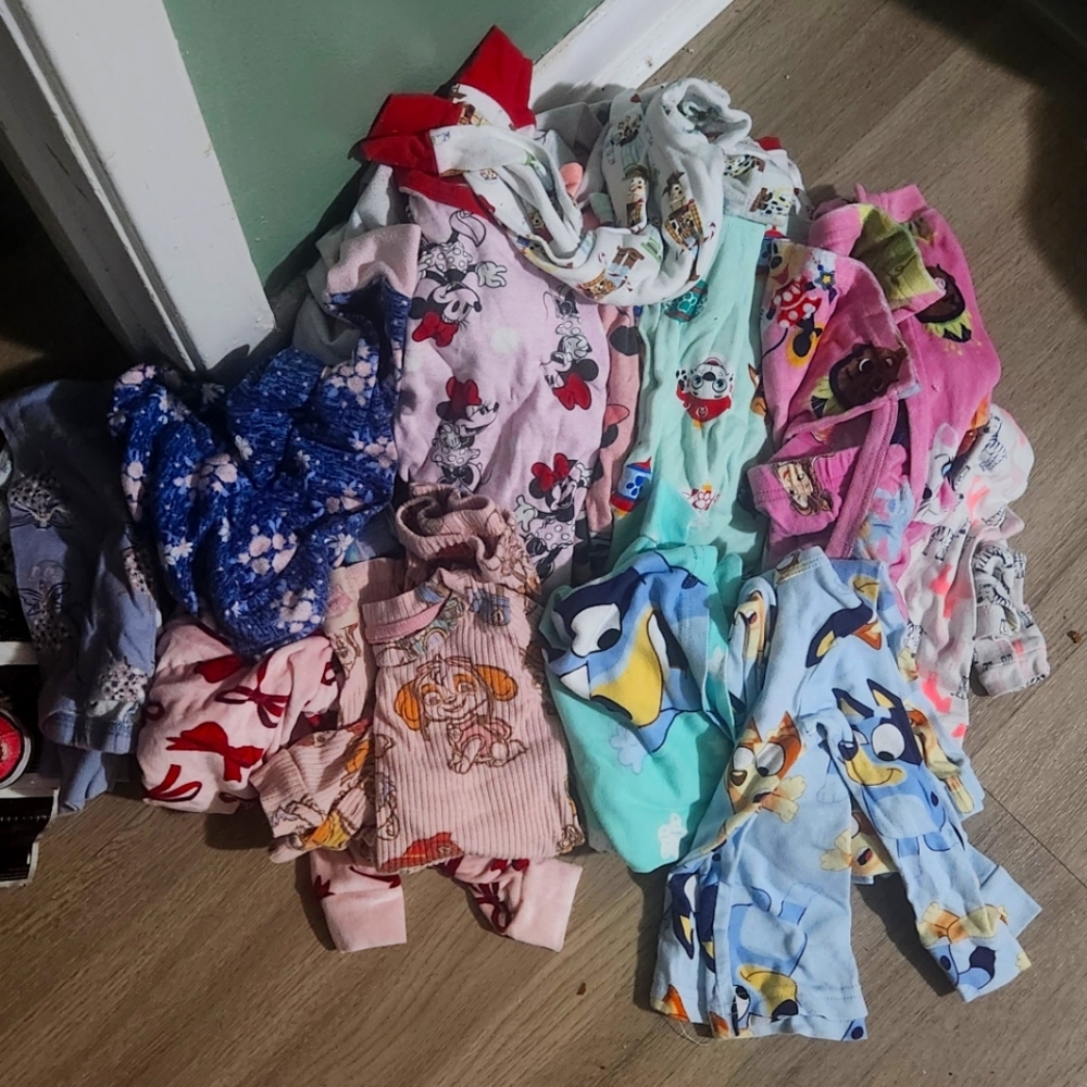 3t Girl Disney Pajama Sets.